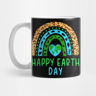 Happy Earth Day 2024, Funny Rainbow Earth Mug